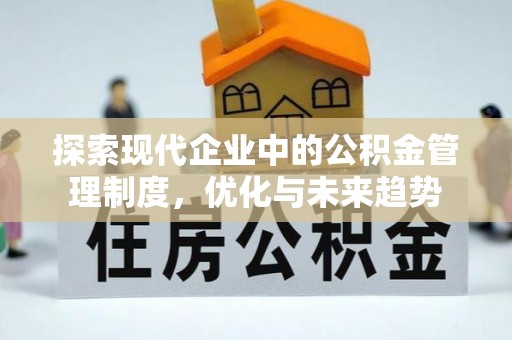 保山探索现代企业中的公积金管理制度，优化与未来趋势