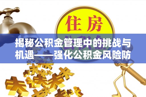 保山揭秘公积金管理中的挑战与机遇——强化公积金风险防控的多维策略