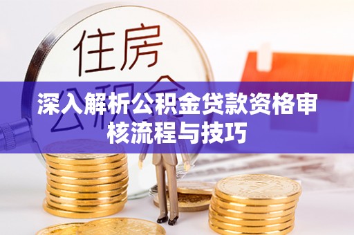 保山深入解析公积金贷款资格审核流程与技巧