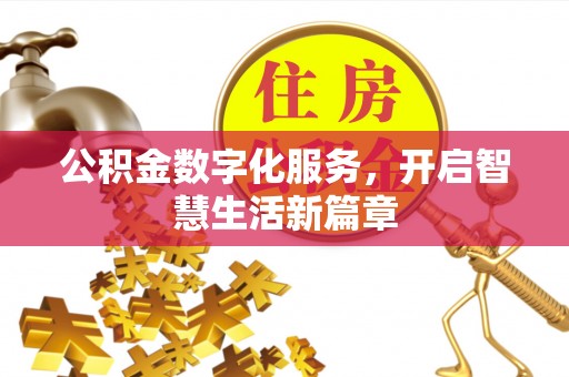保山公积金数字化服务，开启智慧生活新篇章