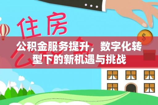 保山公积金服务提升，数字化转型下的新机遇与挑战