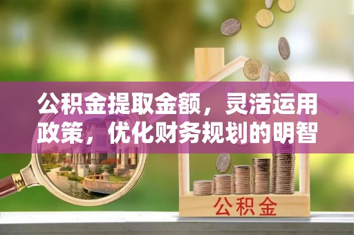 保山公积金提取金额，灵活运用政策，优化财务规划的明智选择