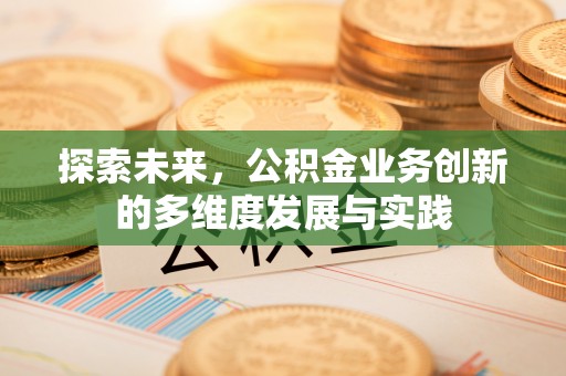 保山探索未来，公积金业务创新的多维度发展与实践